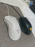 雷蛇（Razer）炼狱蝰蛇标准版有线鼠标 人体工学  电竞游戏 右手通用型 吃鸡/LOL/CS GO游戏鼠标 白色 实拍图