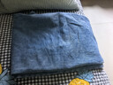 优衣库常规款女装男装宽松廓形牛仔裤/弯刀镰刀裤子479000 482280 482280/64湖蓝色(做旧设计) 25 /160/64A 实拍图