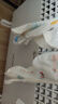 安可新 婴儿围嘴【4条装】宝宝纯棉8层纱布可洗式儿童围兜 27*28cm 实拍图