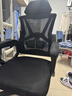 锦汐 电脑椅家用办公椅子靠背人体工学椅学习转椅老板座椅游戏电竞椅 【可后躺+乳胶+4级气杆】黑框黑网-焕新款 实拍图