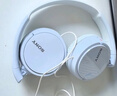 索尼（SONY） MDR-ZX110AP 耳机头戴式有线有麦电脑笔记本手机适用办公学生网课学习 白色 出游搭子 礼物 实拍图