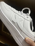 特步情侣男女板鞋小白鞋空军一号春夏透气耐磨百搭运动板鞋休闲鞋 实拍图