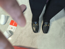 Walker Shop奥卡索休闲皮鞋女乐福鞋一脚蹬豆豆鞋女单鞋英伦小皮鞋女D123312 实拍图