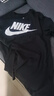 耐克(NIKE)男短袖T恤 纯棉 运动休闲 经典简约 AR5005-010 黑色M 实拍图