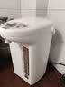 象印（ZO JIRUSHI）电热水壶VE真空烧水壶恒温四段控温节能省电办公家用开水壶饮水机TDH40C 4L 4L -TDH40C白色 实拍图