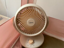 美的（Midea）【小型风扇】轻音台式桌面空气循环扇家用柔风电风扇宿舍办公迷你台扇落地扇空调伴侣 GAF18AD 实拍图