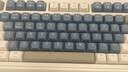 狼蛛（AULA）S99无线蓝牙有线三模键盘机械手感 游戏电竞专用 99键 RGB背光拼色静音键盘鼠标套装mac电脑键盘 S99复古灰【三模/RGB】 实拍图