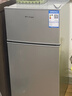 HYUNDAI（韩国现代）小冰箱迷你小型家用冷藏冷冻宿舍出租房办公室双开门二门电冰箱节能省电 80L银【租房神器+高性价比】 实拍图