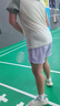 鸿星尔克短裤女夏季运动时尚速干冰感透气梭织短裤女户外运动裤跑步三分裤 实拍图