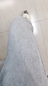 7家优品 微喇牛仔裤男士夏季款美式高街休闲弯刀直筒修身长裤子男 DF-A999烟灰色 L 实拍图