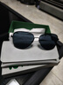 帕森（PARZIN）偏光太阳镜男 范丞丞同款双梁飞行员框眼镜 防晒驾驶潮墨镜PZ8380 实拍图