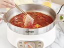 苏泊尔（SUPOR）电蒸锅 电煮锅电火锅火锅锅多功能锅家用蒸包子锅电热锅三层多用途锅13L可定时ZN28YK807  实拍图
