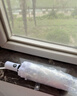 VOXCAE透明雨伞可折叠白色日系三折伞男女生高颜值网红拍照伞大号自动伞 透明自动伞【白色】 实拍图