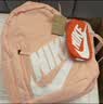 耐克NIKE儿童双肩包 时尚百搭书包运动包HJ4186-664粉白均码 实拍图