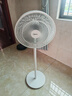 美的（Midea）【品质推荐】七叶轻音柔风电风扇/家用省电落地扇/台式电扇/广角摇头节能宿舍小型风扇 SAE35CA 实拍图