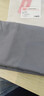 京东京造悦柔枕套 A类一等品 120g加厚耐用枕头套 48x74cm 一对装 科技灰 实拍图
