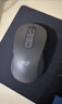 罗技（Logitech）M650L鼠标 无线蓝牙鼠标 办公静音鼠标 双模连接 企业采购 大手型适用 商用版 黑色 实拍图
