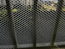九千谷阳台防护网  垫板网耐晒隔断防撞防坠白色0.8孔1.2米宽3米长4367 实拍图
