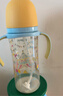 贝亲（Pigeon）自然离乳PPSU重力球吸管奶瓶双把手330ml12月+(附带奶嘴12月*2支) 实拍图