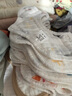 bledilait婴儿口水巾8层纯棉新生儿童围嘴围脖纱布巾宝宝360度旋转吸水饭兜 实拍图