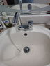 名爵（MEJUE）双孔面盆水龙头浴室洗脸盆冷热旋转洗脸池水龙头Z-012592 实拍图