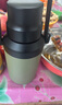 小米大肚保温杯 户外保温水壶 双饮保冷杯  316L便携水杯 橄榄绿 1L 实拍图