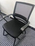 点萤 电脑椅家用弓形办公椅久坐舒适人体工学习椅大学生宿舍网布透气 DNY-84加大黑框黑架黑网 实拍图