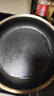 炊大皇 有钛平底锅 304不锈钢煎锅不粘锅可用铁铲蜂窝纹电磁炉煎锅26cm 实拍图