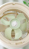 美的（Midea）【幸运草安睡2ProMax】家用空气循环扇/直流变频轻音小型电风扇/净化落地扇 智能语音遥控3D摇头 实拍图