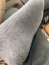 珍行足衣100%棉袜子男士春夏季防臭抗菌双针纯棉中筒袜男袜纯色全棉袜 实拍图