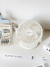 赛亿电风扇小风扇小台扇迷你USB手持便携电风扇小型学生宿舍床头办公室轻音桌面扇小型可车载风扇 实拍图