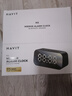 海威特（HAVIT）【20万好评】无线蓝牙音箱电子智能闹钟镜面电脑音响便携学生家用桌面低音炮音响 M3标准版黑色 实拍图