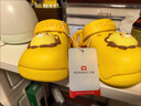 牧童儿童拖鞋夏男宝宝洞洞鞋软底女童卡通洗澡婴幼儿家居鞋奶狮黄150 实拍图