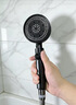 四季沐歌（MICOE）黑色增压淋浴花洒喷头套装 浴室淋浴头花洒手持花洒三件套HS125 实拍图