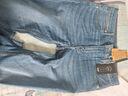 京东京造coolmax凉感快干直筒牛仔裤 春夏季长裤薄款弹力百搭休闲 中蓝33 实拍图
