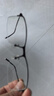 汉（Han Dynasty） 近视眼镜框男女款半框防蓝光辐射眼镜架轻盈光学配镜成品 4933 深咖色 配1.56防蓝光镜片0-400度 实拍图