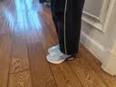 Skechers斯凯奇风豹跑鞋儿童运动鞋网面气垫缓震休闲鞋男童跑步鞋405316L 实拍图