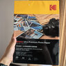 KODAK柯达RC绒面防水相纸A4喷墨打印相片纸250g高质量照片纸防刮擦耐磨照片打印纸 20张装9891-681 实拍图