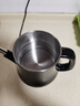 美的（Midea）煮茶器小型大功率烧水壶 无缝内胆 双层防烫 黑色分离式泡茶煮茶炉 MK-PCE071 0.6L【人气热卖】无缝内胆 实拍图