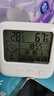 德力西电气（DELIXI ELECTRIC）家用室内温度计带笑脸婴儿房闹钟计时电子数显温湿度计温度表 实拍图
