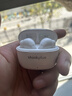 联想蓝牙耳机【热销40W+】真无线半入耳式超长续航通话降噪重低音游戏低延迟苹果适用 LP40pro白色 实拍图