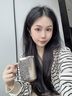 嘉特（GiNT）纯钛马克杯儿童保温杯女高颜值2026新款手冲咖啡杯办公水杯带杯盖 实拍图