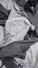 迪卡侬长袖T恤男运动训练健身服跑步速干长袖上衣黑灰色L-5648931 实拍图