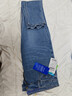 真维斯（Jeanswest）牛仔裤男春夏季薄款2026新款天丝舒适修身直筒高端潮牌休闲裤子男 蓝色【天丝薄款】 34 码(2尺7) 【建议150-160斤】 实拍图