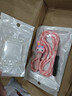 童语适用小天才电话手表Z12/Z6Pro少年版/Z7P/Z9A/Z11/Z9P/Z8A/Q2A/D3/N5/Q3卡通挂脖表绳套壳硅胶加长 【下方有型号】美乐迪粉色挂绳+透明保护壳 适用型号：Z6Pro 实拍图