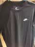 耐克(NIKE)春夏男长袖T恤 纯棉 运动休闲 经典简约 AR5194-010 黑色M 实拍图