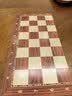 紫湖国际象棋高档磁性红木折叠便携棋盘实木棋子户外学生儿童比赛专用 实拍图