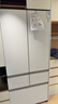 松下（Panasonic）白月光2.0五门515L法式多门冰箱家用零嵌入风冷无霜自动制冰一级能效NR-EE52APB-W【国家补贴】 实拍图