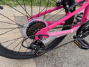 途锐达京东自营超轻铝合金自行车儿童6-12岁女孩单车元旦礼物蜂鸟20寸粉 实拍图