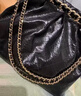 CHARLES&KEITH大容量纯色链条邮差包单肩腋下包包女包婚包生日礼物CK2-20271514 Black黑色 大包 实拍图